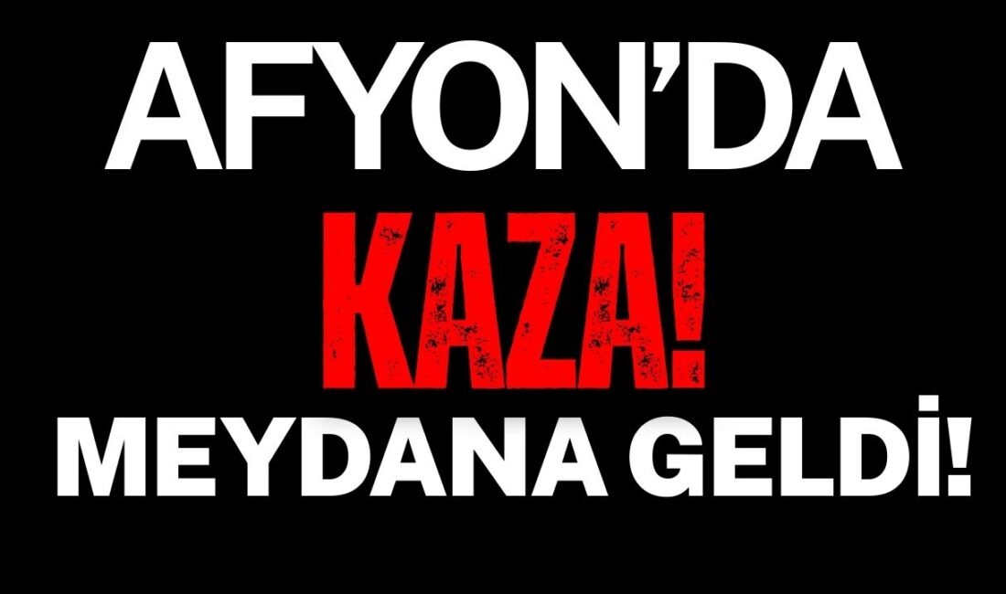 Afyonkarahisar Bayat ile Gömü arasındaki yolda meydana gelen kazada bir