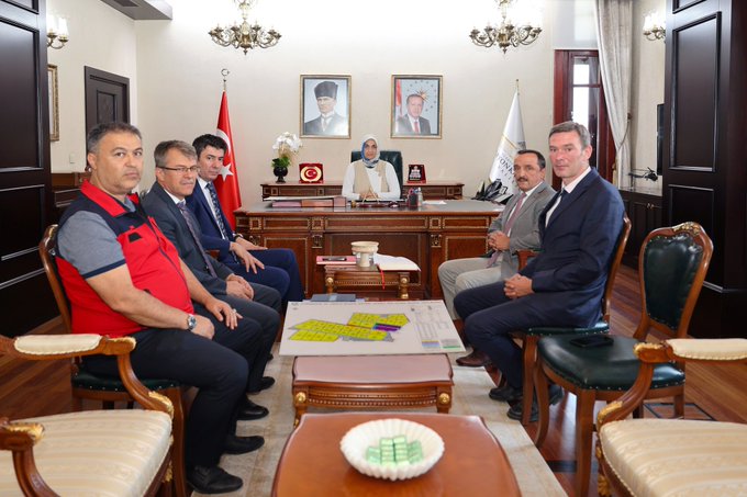 Afyonkarahisar Valisi Doç. Dr. Kübra Güran Yiğitbaşı başkanlığında, Organize Tarım