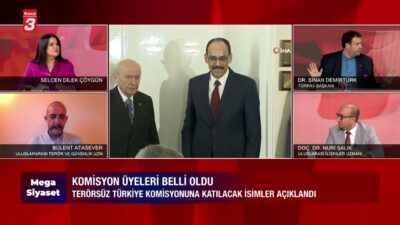 Selcen Dilek Çöygün sunumuyla Mega Siyaset programının bu haftaki konukları