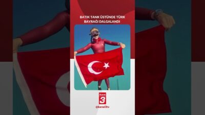 Dünya Serbest Dalış Rekortmeni Şahika Ercümen, 30 Ağustos Zafer Bayramı’nı