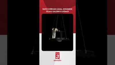 Tekirdağ’ın Hayrabolu ilçesinde düzenlenen Ayçiçeği Festivali’nde sahne alan rapçi Emirhan