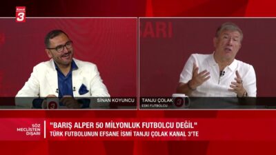 Söz Meclisten Dışarı’nın bu haftaki konuğu, eski milli futbolcu Tanju