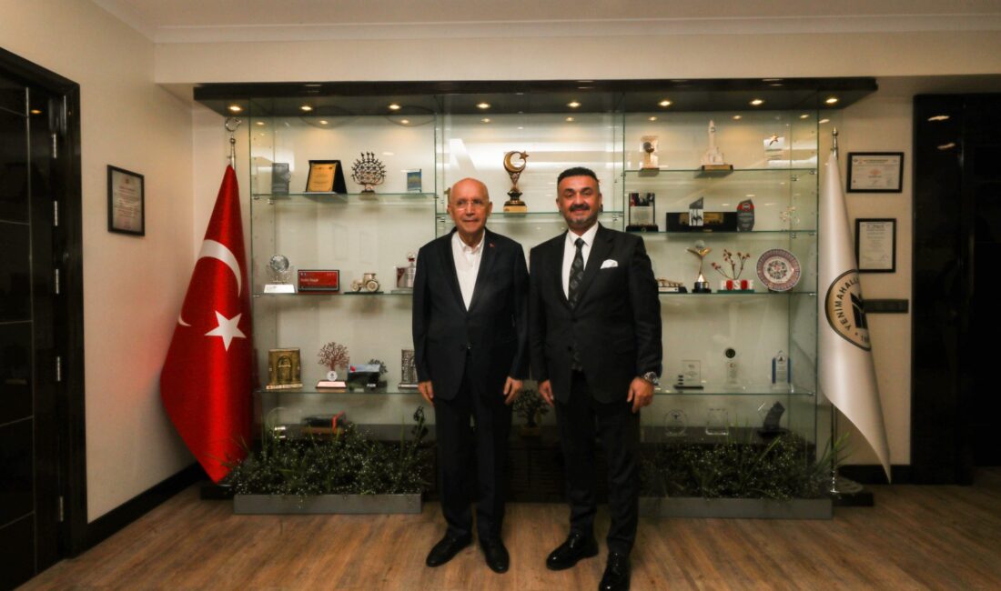 Kadir Sayın’dan Başkan Fethi Yaşar’a ziyaret SAYIN A.Ş Yönetim Kurulu Üyesi, aynı zamanda Megabirlik Medya Yönetim