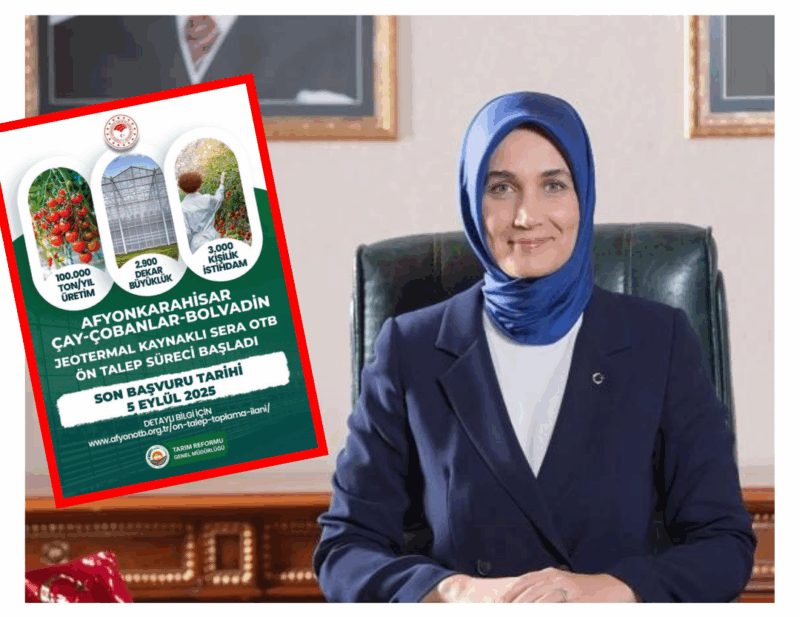 Afyonkarahisar’ın tarımsal üretim kapasitesini artıracak önemli bir adım atıldı. Vali