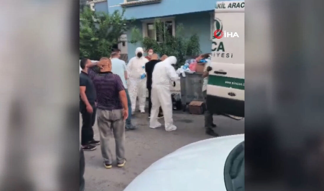 Ankara'nın Sincan ilçesinde meydana gelen olayda, 55 yaşındaki Tekin Sarıkaya