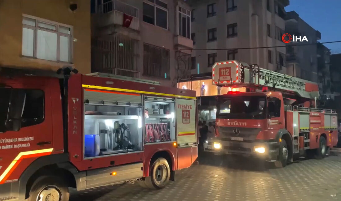 Manisa'nın Turgutlu ilçesinde, psikolojik sorunları olduğu iddia edilen bir şahıs,