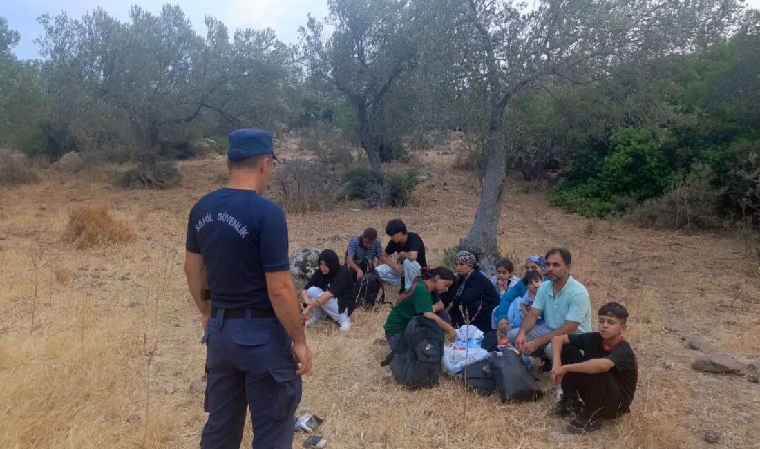 İzmir'in Seferihisar ilçesi açıklarında 13 düzensiz göçmen kurtarıldı, Dikili ilçesinde