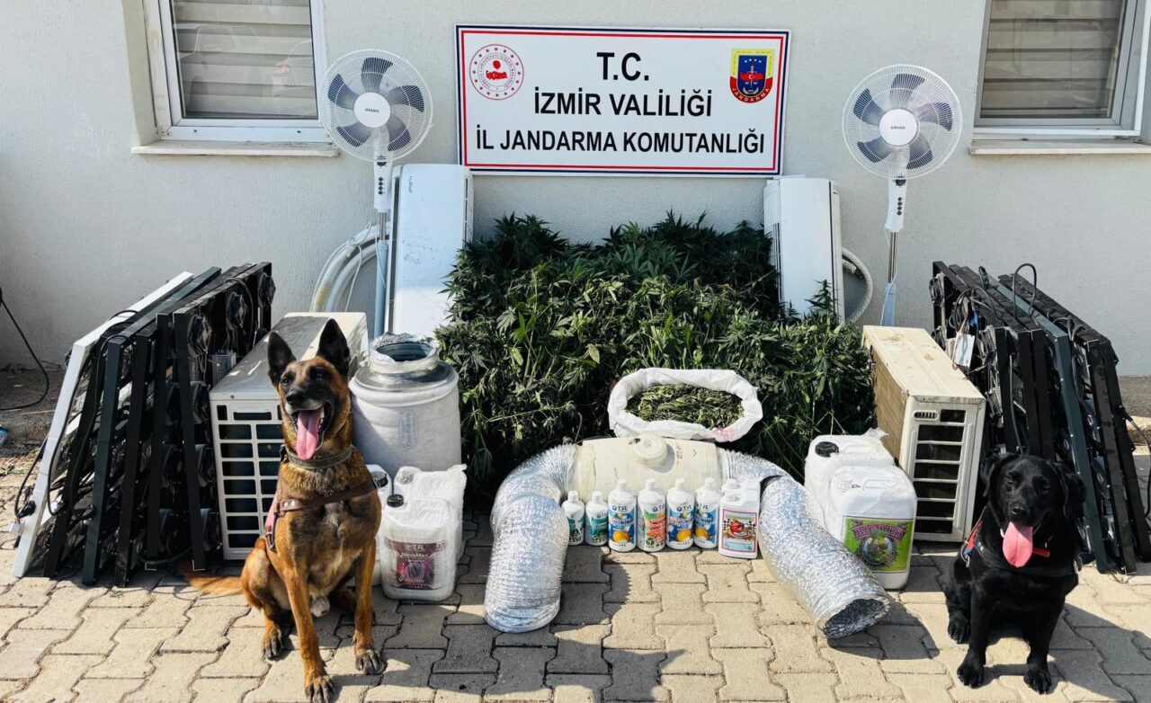İzmir'in Menderes ilçesinde düzenlenen uyuşturucu operasyonunda 1 şüpheli gözaltına alındı.