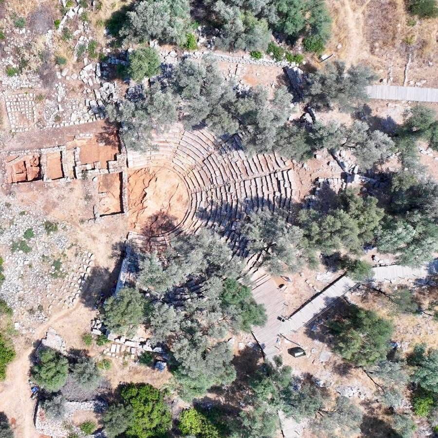 MUĞLA (AA) – Muğla’nın Marmaris ilçesindeki Kedreai Antik Kenti’nde 2025
