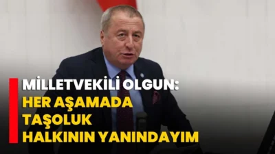 İYİ Parti Afyonkarahisar Milletvekili Hakan Şeref Olgun, Taşoluk beldesinde açılmak