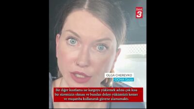Gazze’de Yardım Konvoyuna Uyarı Ateşi! Kerem Shalom’da BM gıda konvoyunu