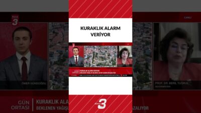 Gün Ortası Bülteni bugün önemli bir konuyu masaya yatırıyor: Kuraklık