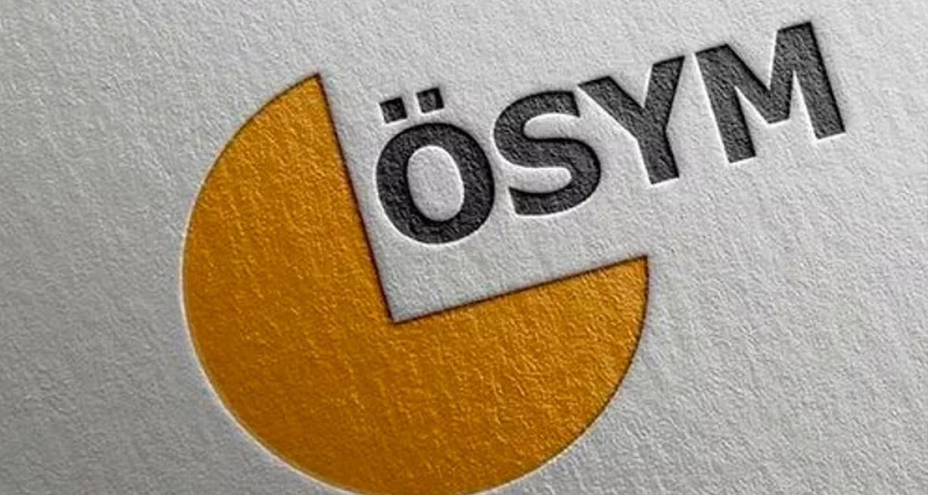 Ölçme, Seçme ve Yerleştirme Merkezi (ÖSYM) tarafından yapılan duyuruya göre,