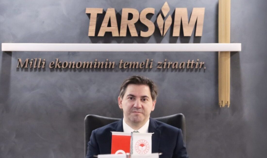 Tarım Sigortaları Havuzu'nun (TARSİM) yeni Yönetim Kurulu Başkanlığı görevine Tarım
