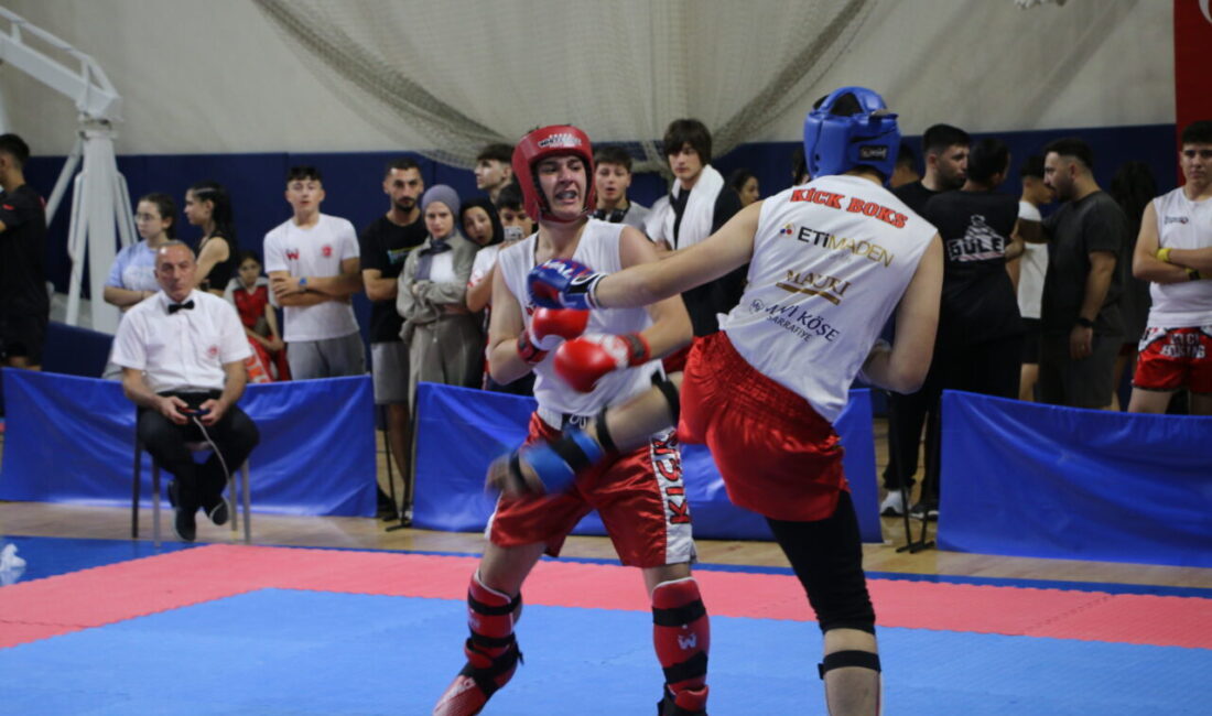 Kütahya'da, Zafer Kupası Kick Boks Turnuvası 20 ilden 800'e yakın