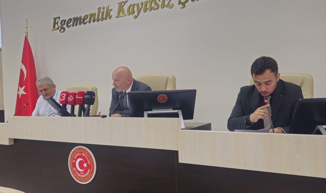 Afyonkarahisar İl Genel Meclisi Eylül ayı olağan toplantıları başladı. Toplantıda
