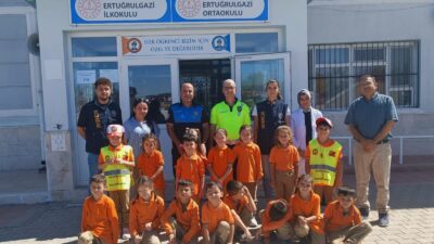 Afyonkarahisar İl Emniyet Müdürlüğü ekipleri, Ertuğrulgazi İlk ve Ortaokulu öğrencilerine