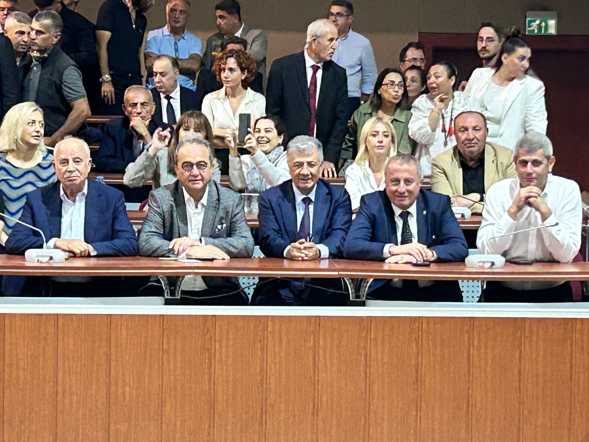 Tutuklu İBB Başkanı Ekrem İmamoğlu’nun davasını takip eden İYİ Parti