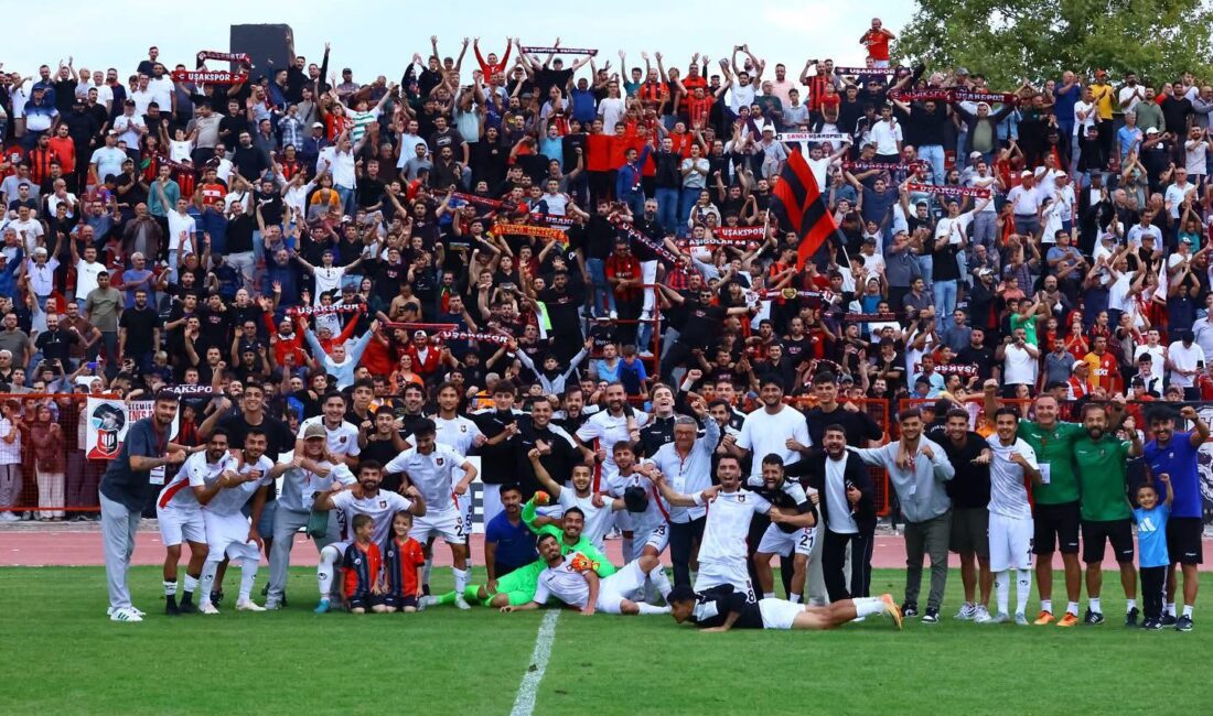 TFF 3. Lig 4. Grup’ta fırtına gibi esen Uşakspor, sergilediği