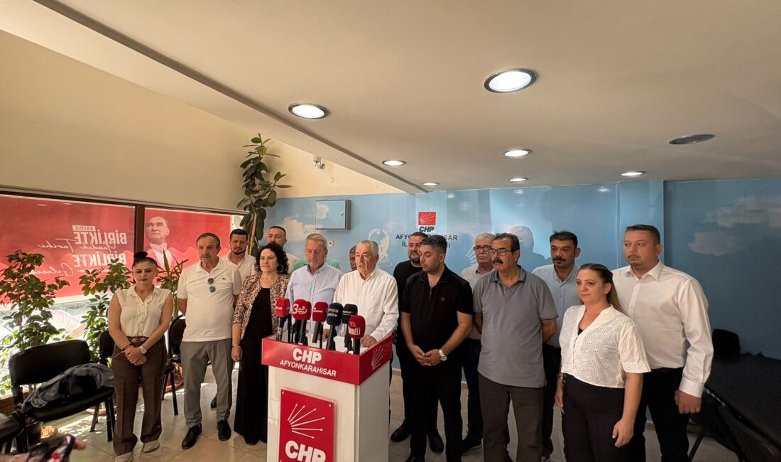 CHP Afyonkarahisar İl Başkan Yardımcısı Hasan Karadeniz, İstanbul İl Başkanlığı’nın