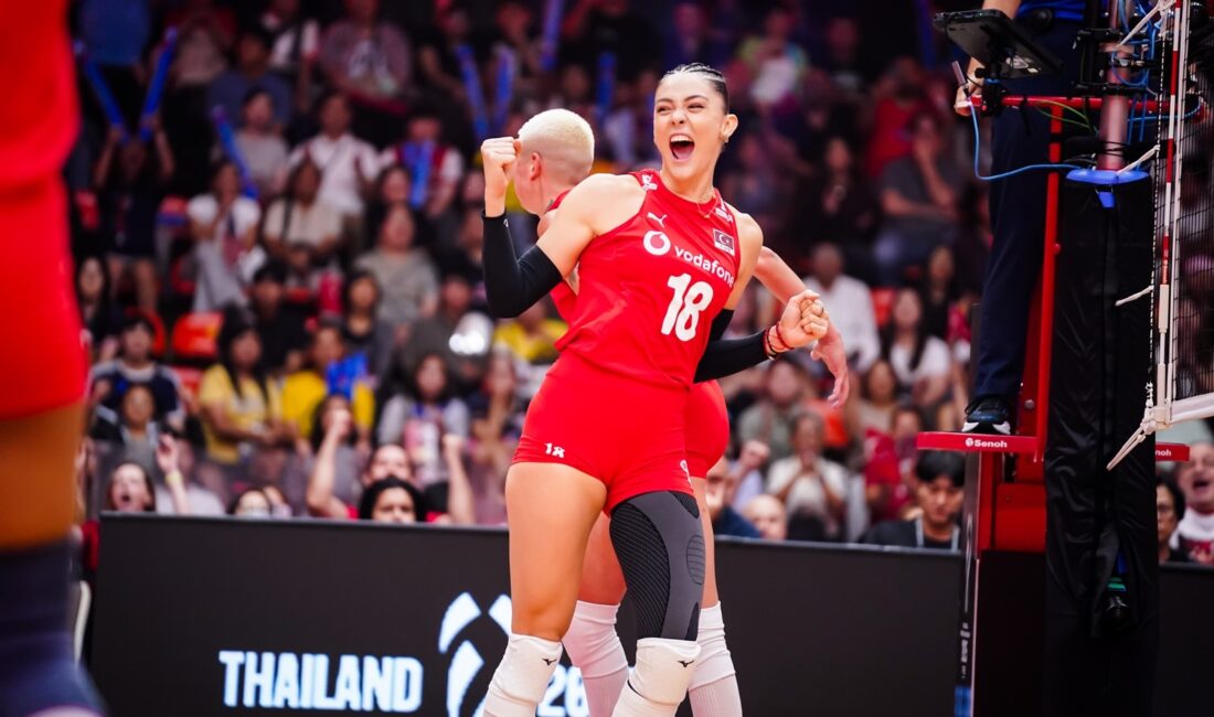 A Milli Kadın Voleybol Takımı Japonya’yı 3-1 Mağlup Ederek Finale Yükseldi A Milli Kadın Voleybol Takımı, FIVB Kadınlar Dünya Voleybol Şampiyonası