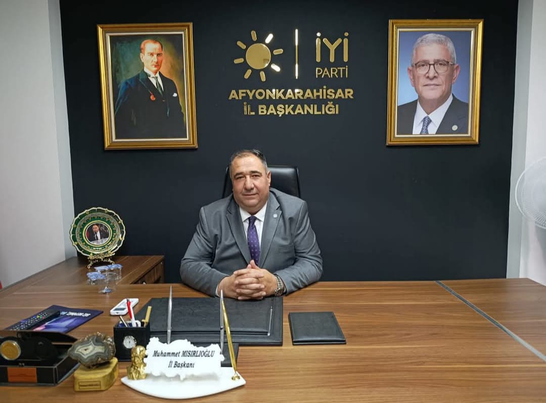 İYİ Parti Afyonkarahisar İl Başkanı Muhammet Mısırlıoğlu, Ahilik Haftası dolayısıyla