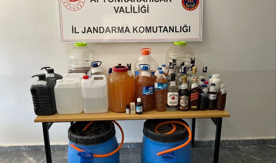 Afyonkarahisar İl Jandarma Komutanlığı ekipleri, kaçakçılıkla mücadele kapsamında yürüttükleri çalışmalar