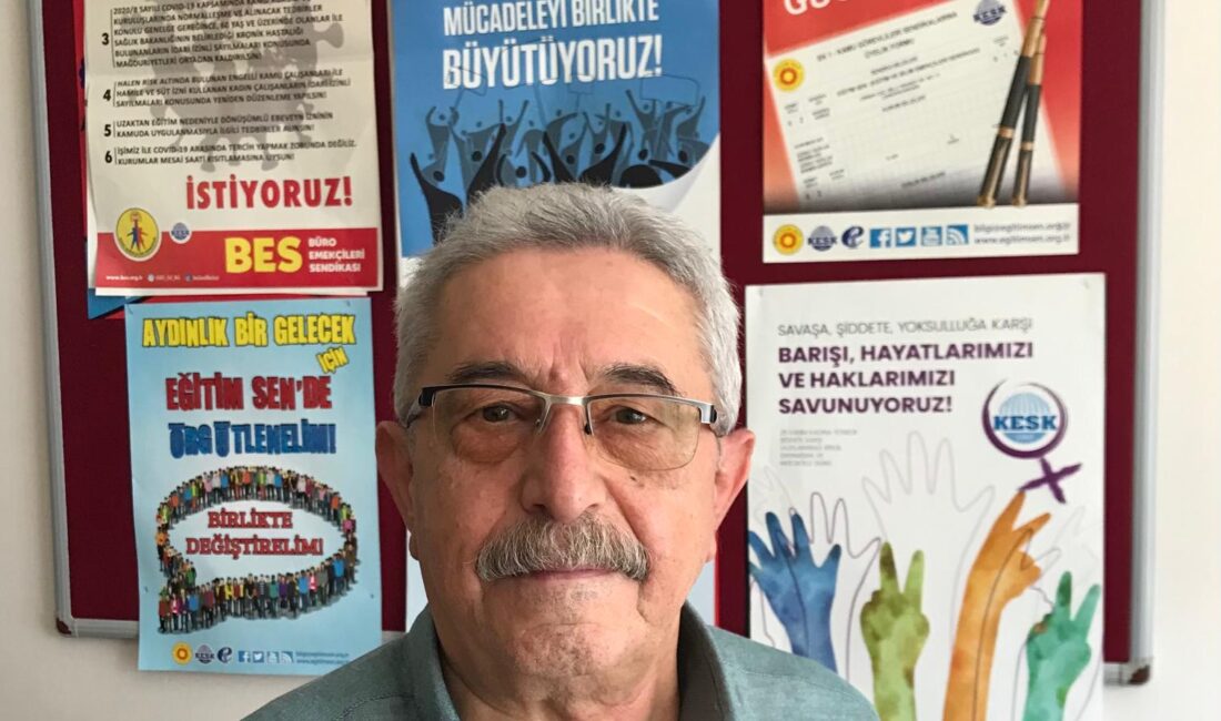 Büro Emekçileri Sendikası (BES) Afyonkarahisar İl Temsilcisi Ali İhsan Orhan,
