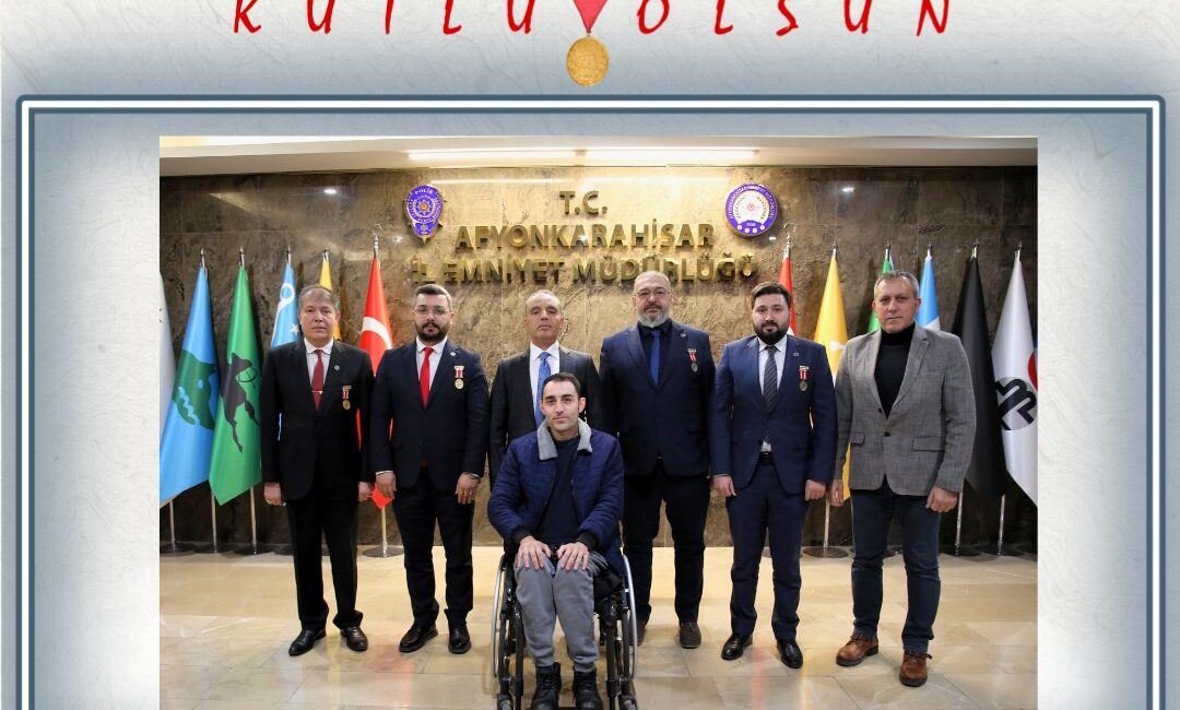 Afyonkarahisar Emniyet Müdürlüğü, 19 Eylül Gaziler Günü dolayısıyla yayımladığı anlamlı