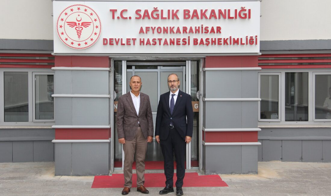 Afyonkarahisar İl Sağlık Müdürü Dr. Hakkı Öztürk, Afyonkarahisar Devlet Hastanesi