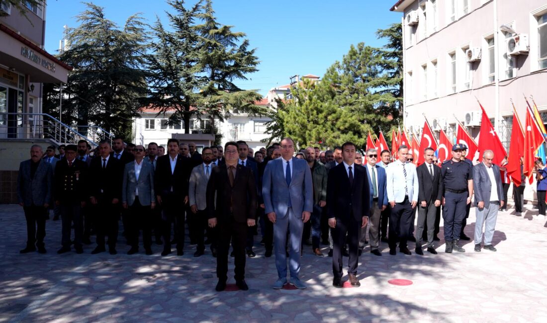 Afyonkarahisar’ın Bolvadin ilçesinin düşman işgalinden kurtuluşunun 104. yılı, düzenlenen törenlerle