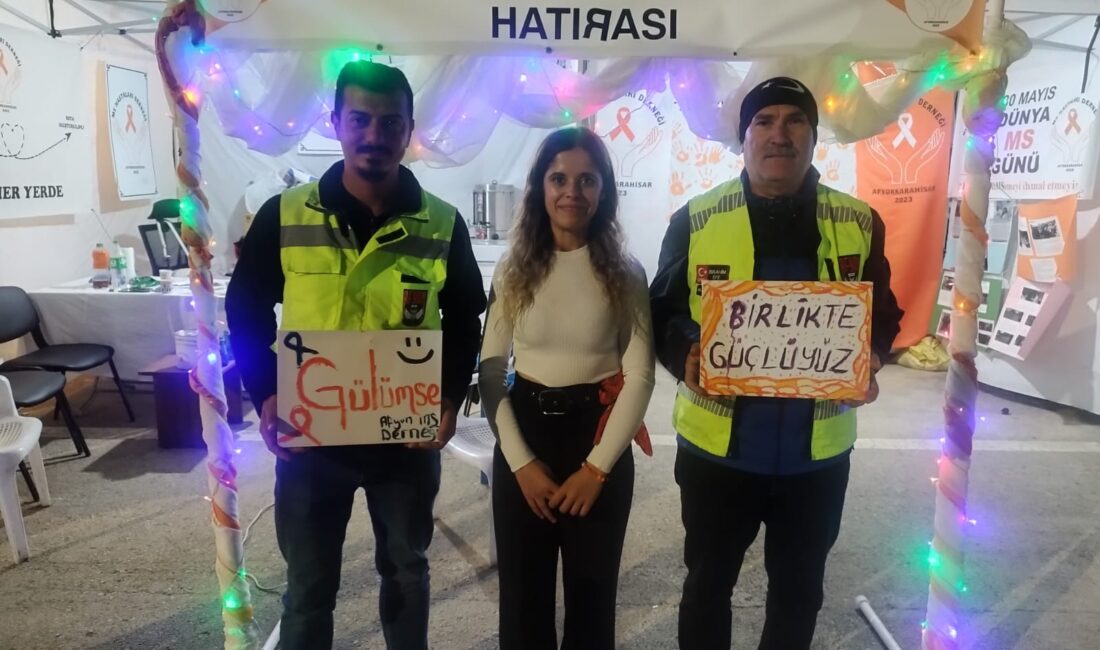 Afyonkarahisar MS Hastaları Derneği, her yıl olduğu gibi bu yıl