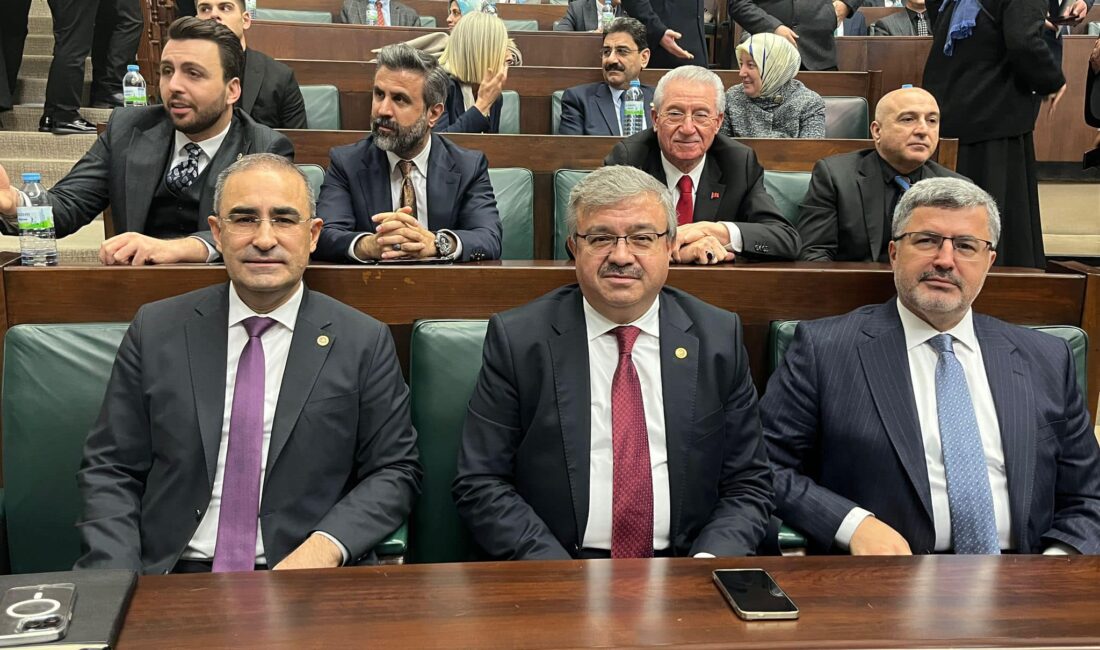 AK Parti Afyonkarahisar Milletvekilleri İbrahim Yurdunuseven, Ali Özkaya ve Hasan