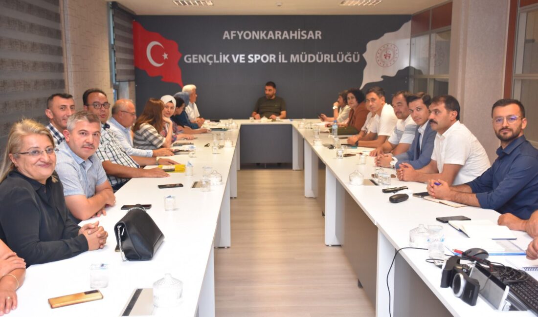Afyonkarahisar Gençlik ve Spor İl Müdürlüğü tarafından, 2025-2026 eğitim-öğretim yılı