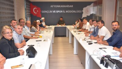 Afyonkarahisar Gençlik ve Spor İl Müdürlüğü tarafından, 2025-2026 eğitim-öğretim yılı