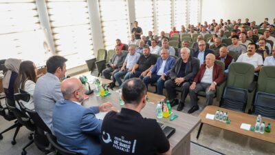 Afyonkarahisar Valiliği koordinasyonunda Mermer OSB’de düzenlenen toplantıda, yabancı işçi istihdamı