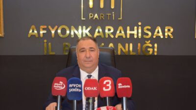 İYİ Parti Afyonkarahisar İl Başkanı Muhammet Mısırlıoğlu, son günlerde Afyonkarahisar’da
