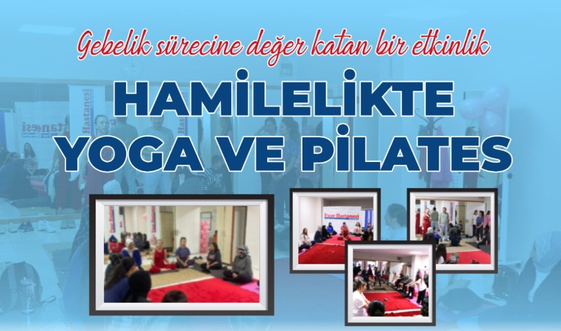 Fuar Hastanesi, anne adaylarına yönelik düzenlediği Yoga ve Pilates etkinliği