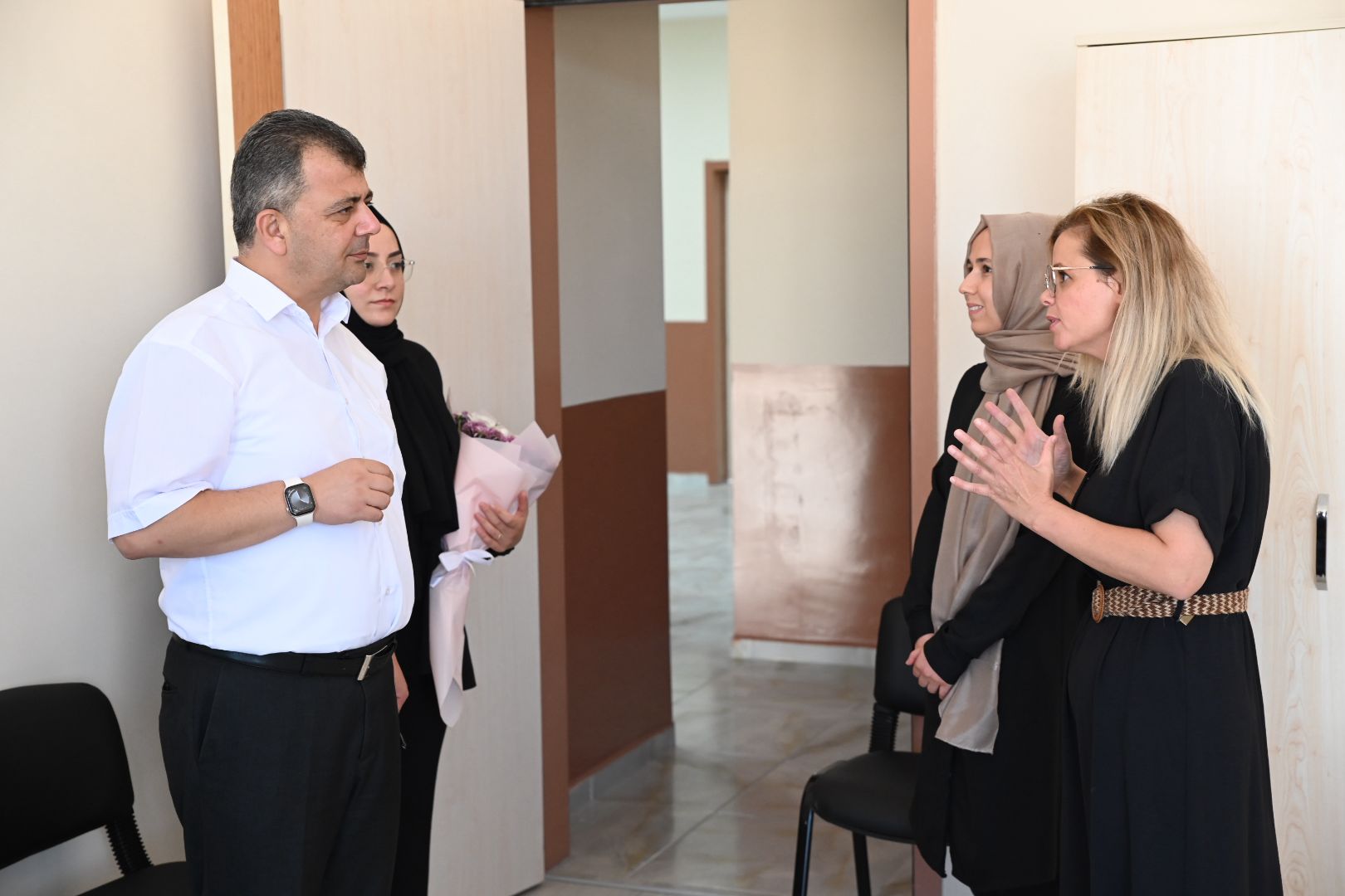 Emirdağ Belediye Başkanı Serkan Koyuncu, Belediye Başkan Yardımcısı Mehmet Emin