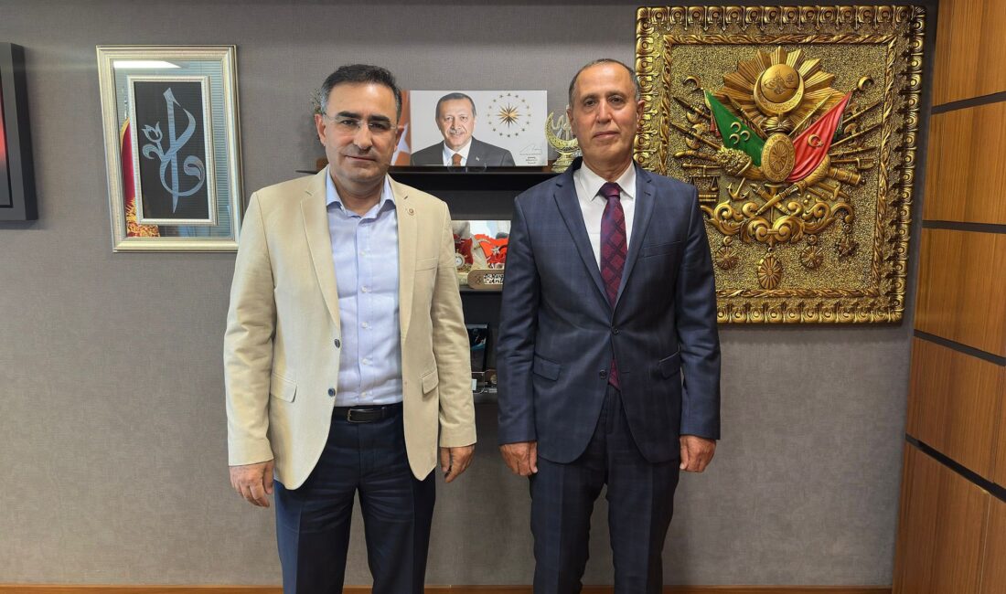 Yeni Başhekim Osman Acar, AK Parti Milletvekili Hasan Arslan’ı ziyaret