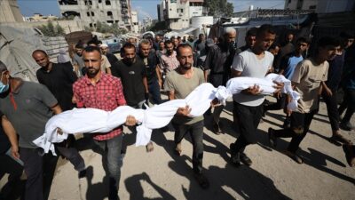 İsrail ordusunun, sabah saatlerinden bu yana Gazze Şeridi’nin kuzeyindeki Gazze