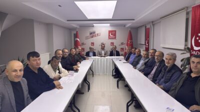 
Saadet Partisi Afyonkarahisar İl Başkanı Beytullah Karataş’ın başkanlığında haftalık İl