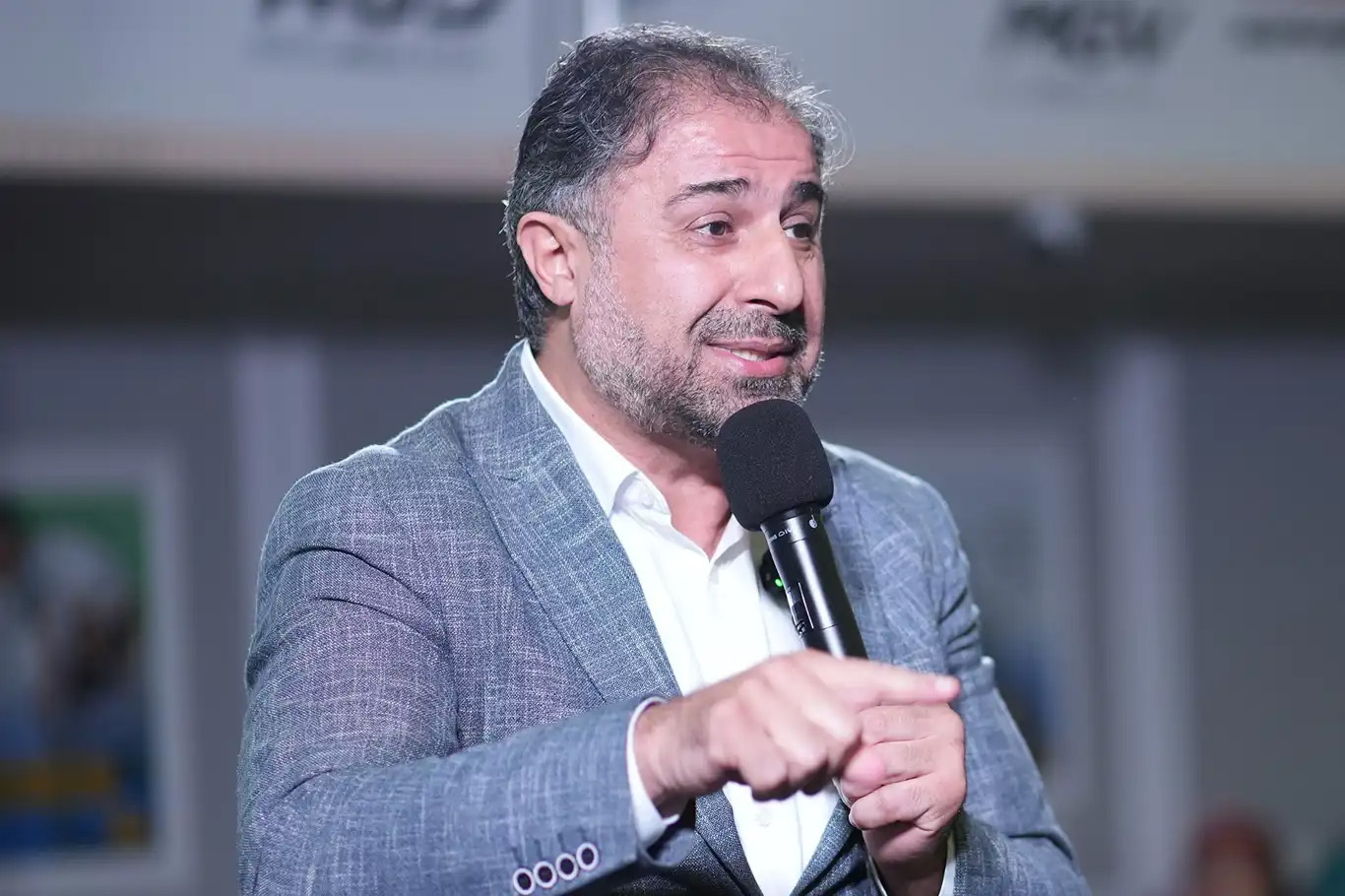 Filistin direnişinin önemli isimlerinden Dr. Teysir Süleyman, bugün Afyonkarahisar halkıyla