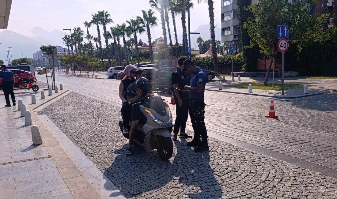 Antalya İl Emniyet Müdürlüğü ekiplerinin il genelinde son iki haftada