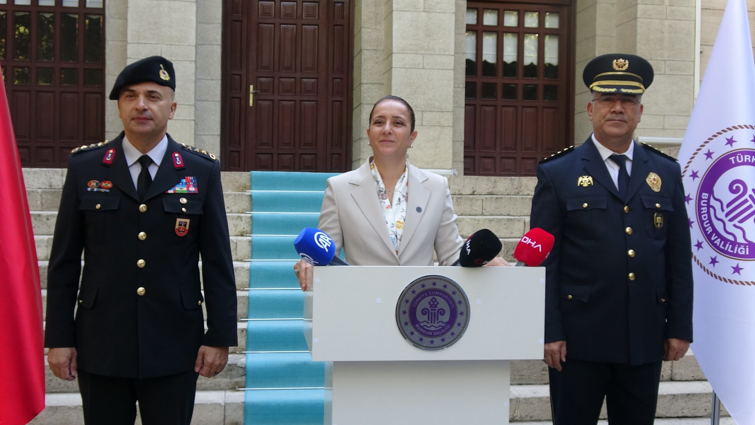 Burdur İl Emniyet Müdürlüğü ve İl Jandarma Komutanlığı, Ağustos ayına