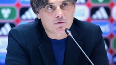 A Milli Futbol Takımı Teknik Direktörü Vincenzo Montella, Gürcistan maçı