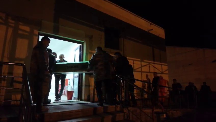 Erzurum Şenkaya ilçesinde yaylada çobanlık yapan Abdulmenaf K. ve oğlu