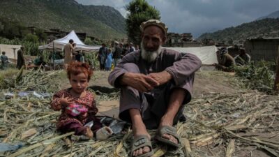 Afganistan'ın doğusundaki Kunar vilayetinde meydana gelen 6.0 büyüklüğündeki depremin ardından