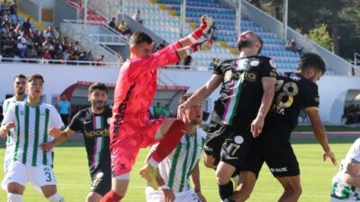 Ziraat Türkiye Kupası 1. Tur mücadelesinde Isparta 32 Spor, sahasında