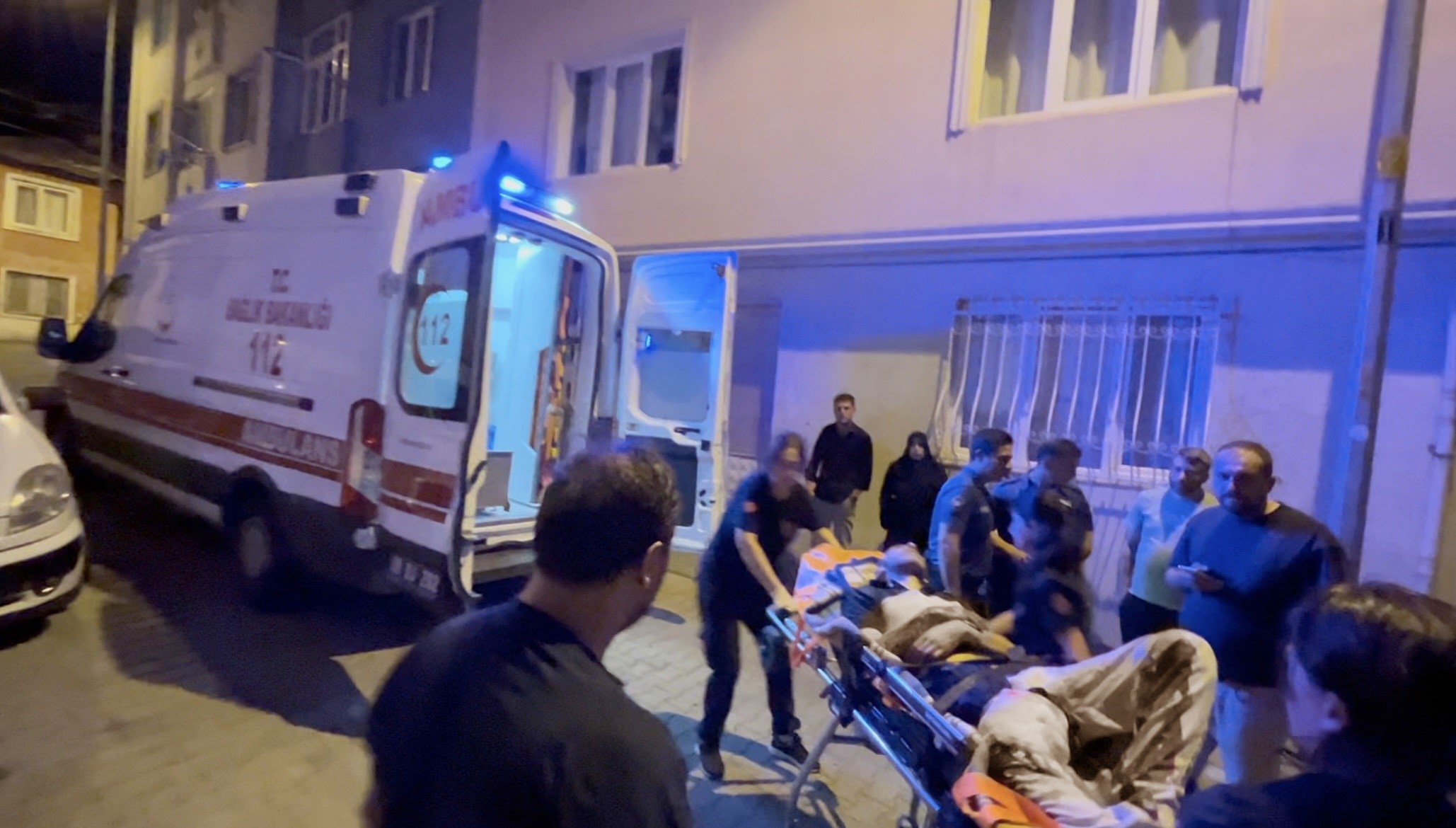 Tekirdağ'ın Çorlu ilçesinde gece saatlerinde meydana gelen olayda, bir kişi